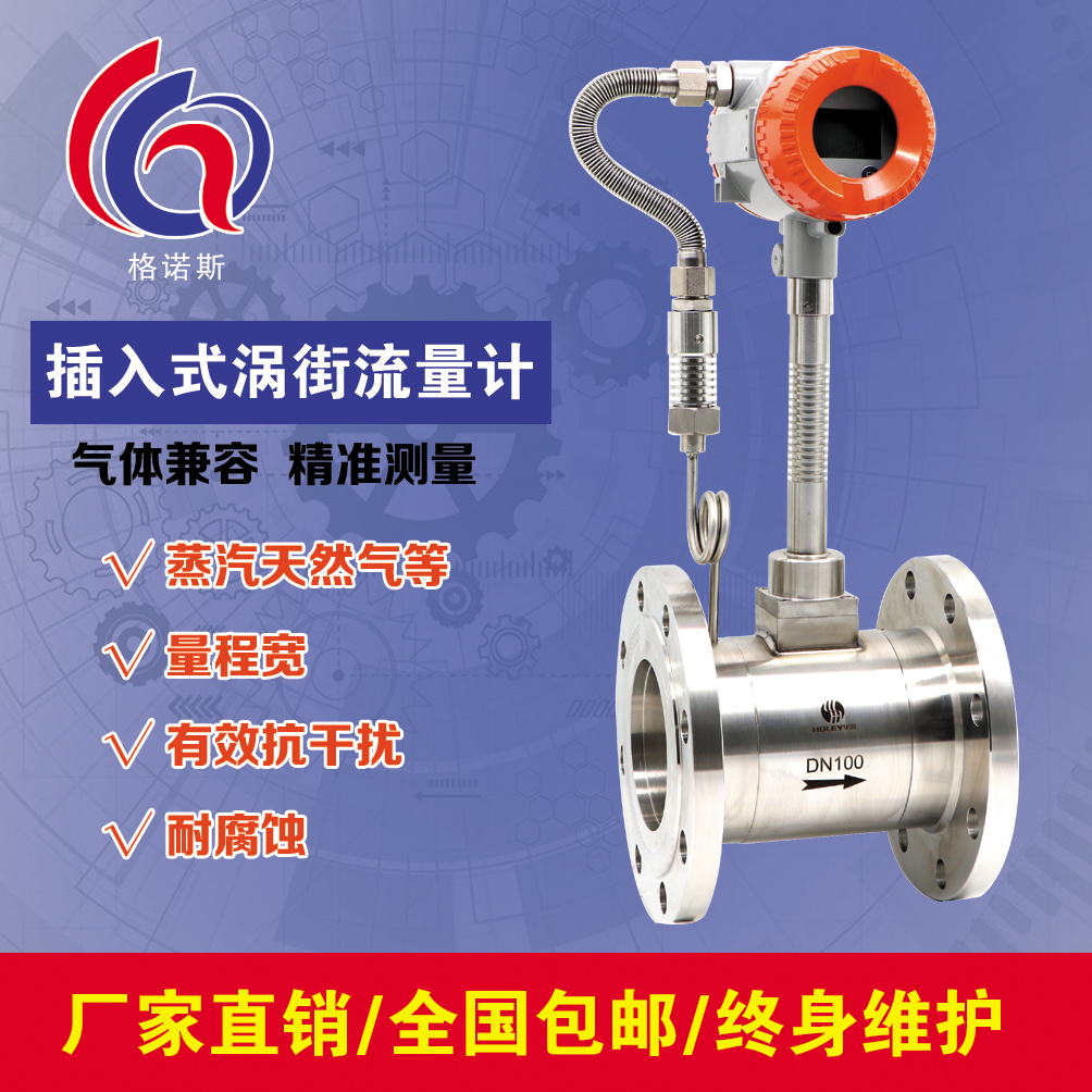 蒸汽渦街流量計